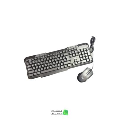 کیبورد و موس باسیم یوکام مدل 5890 مولتی مدیا